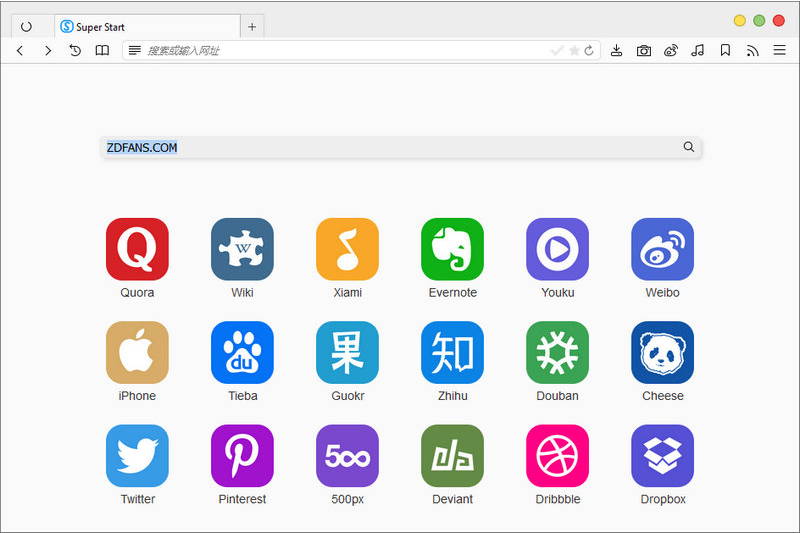 RunningCheese Firefox瀏覽器