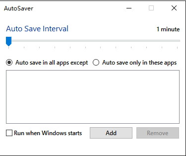 AutoSaver