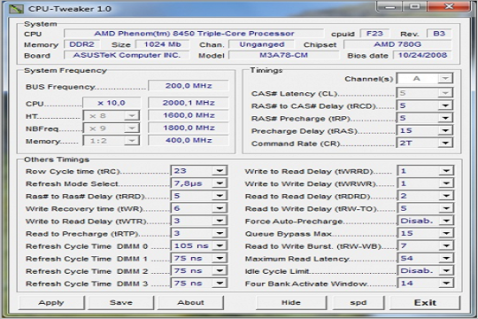 CPU-Tweaker