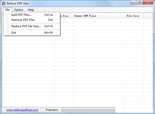 Reduce PDF Size